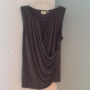 Deletta (Anthropologie) medium green top